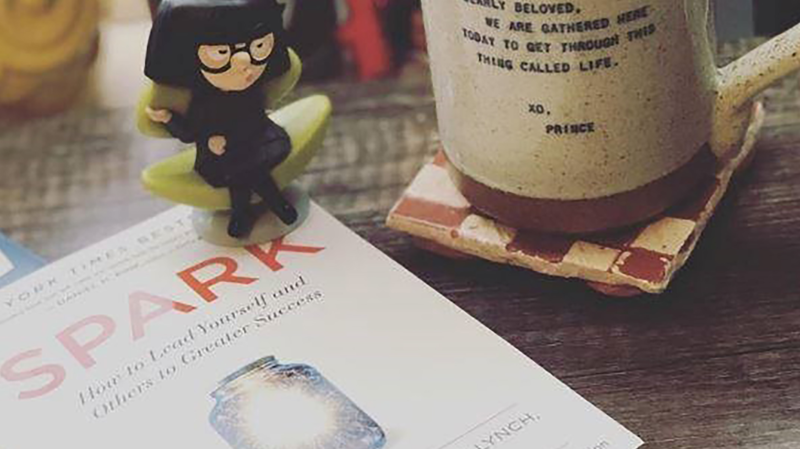 Image of SPARK Book and Coffee Mug