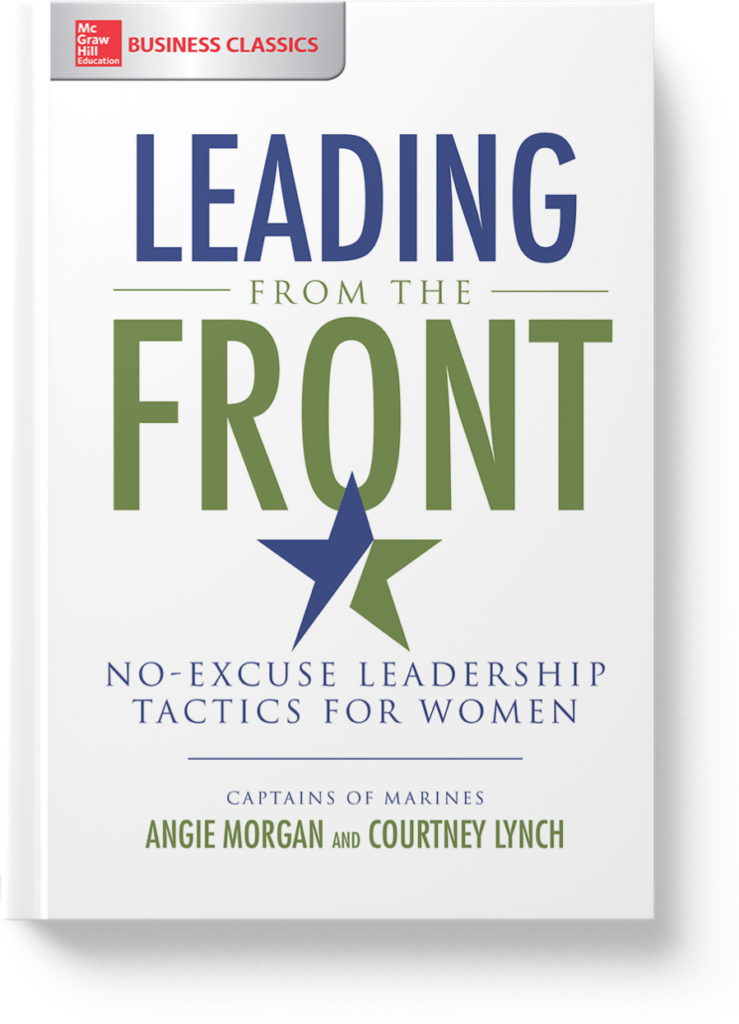 Leading from the Front book jacket