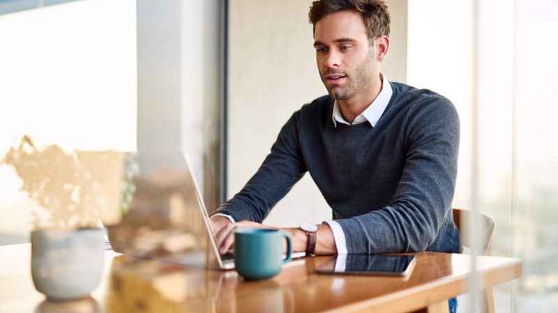 Man at Laptop